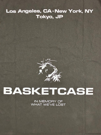 【BASKETCASE  - バスケットケース】AVE MARIA TEE / VINTAGE BLACK (Tシャツ/ヴィンテージブラック)