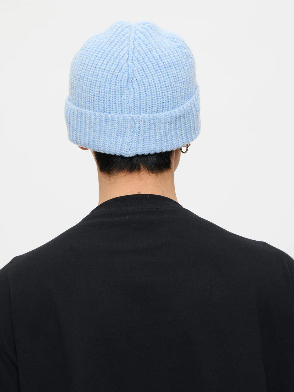 【Charles Jeffrey Loverboy - チャールズ ジェフリー ラバーボーイ】CHUNKY RIB BEANIE / LIGHT BLUE (ビーニー/ライトブルー)