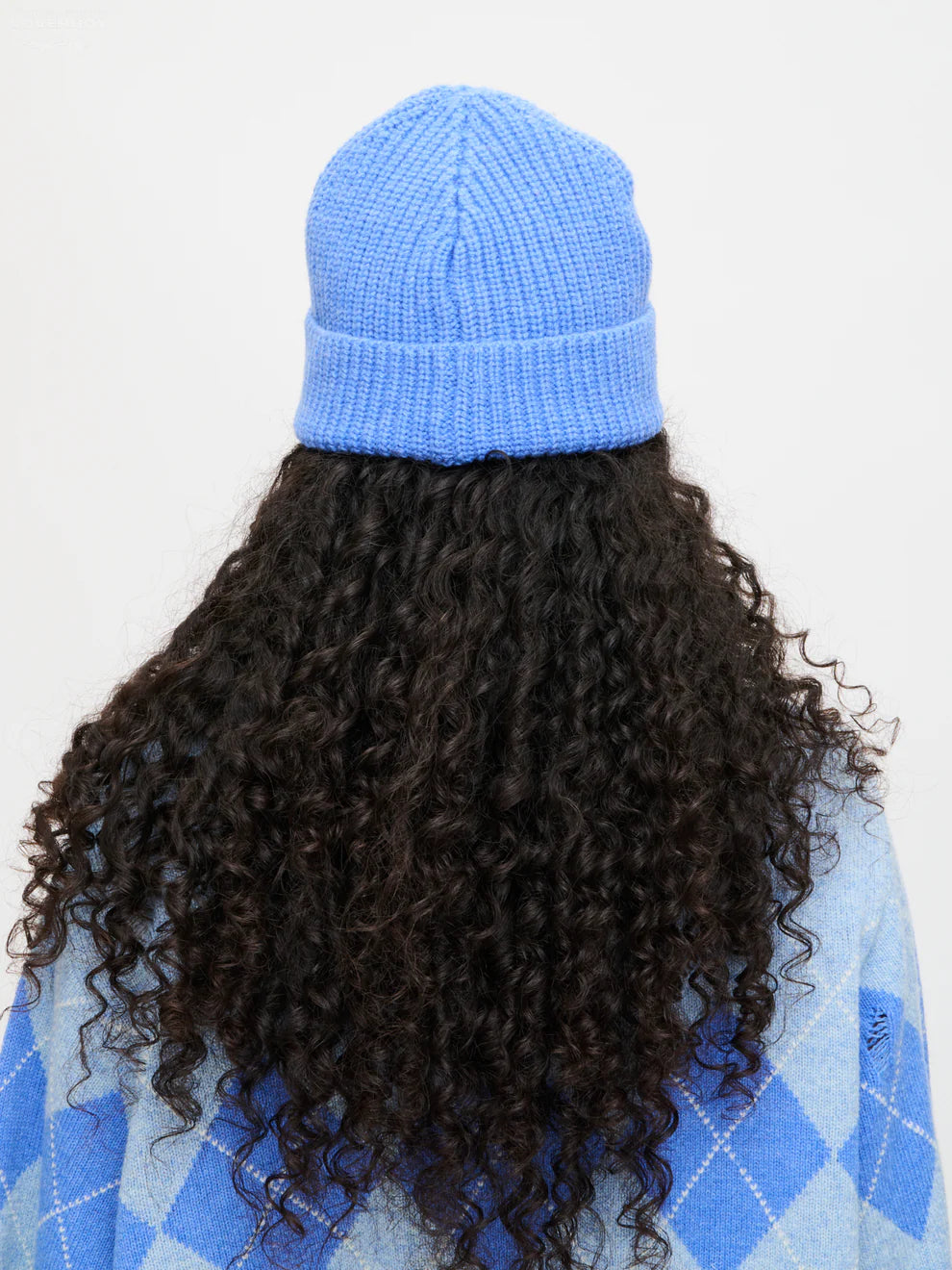 【Charles Jeffrey Loverboy - チャールズ ジェフリー ラバーボーイ】CHUNKY RIB BEANIE / BLUE (ビーニー/ブルー)