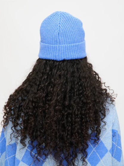 【Charles Jeffrey Loverboy - チャールズ ジェフリー ラバーボーイ】CHUNKY RIB BEANIE / BLUE (ビーニー/ブルー)