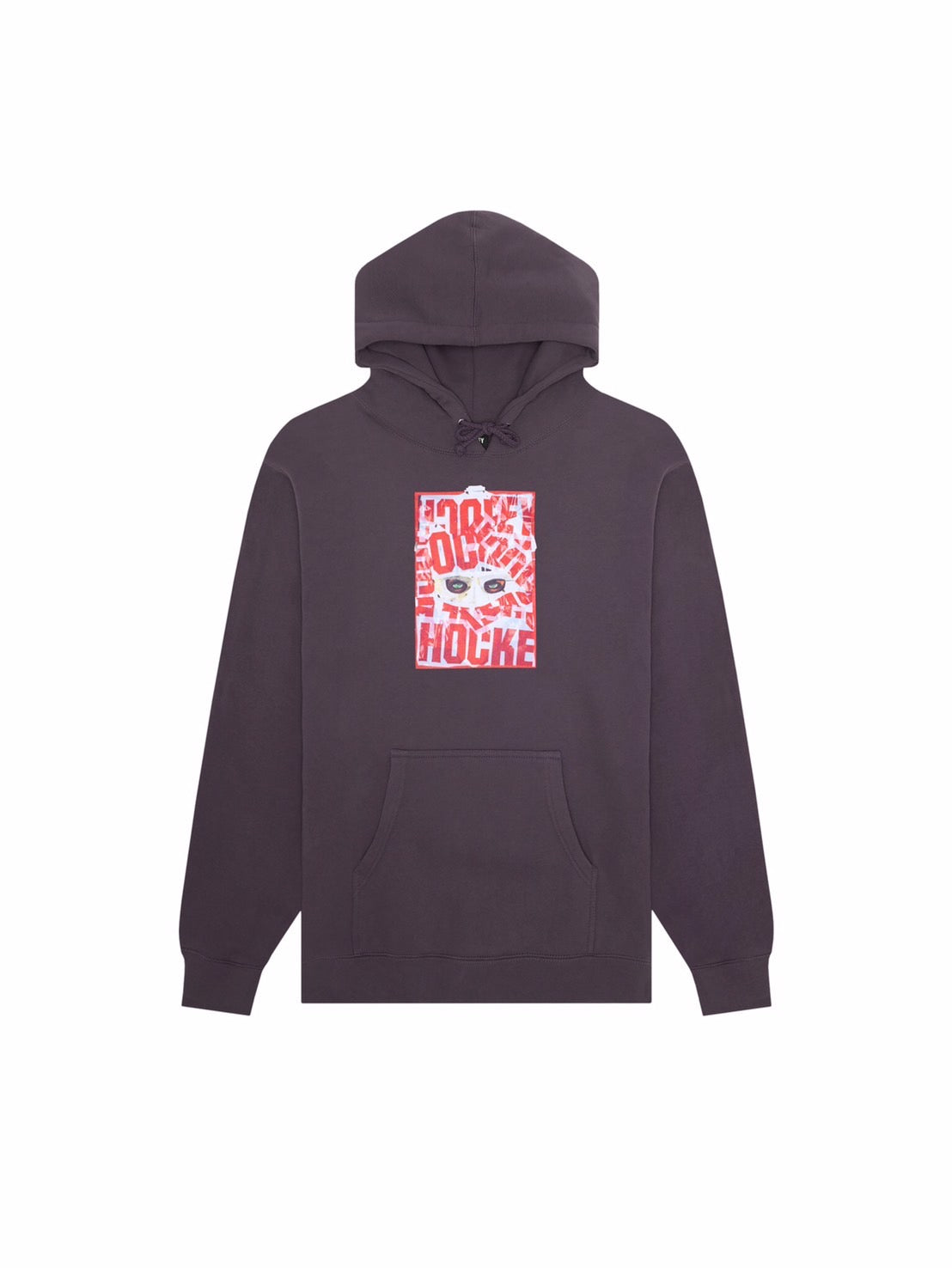 【HOCKEY - ホッケー 】 WAR ALL OVER HOODIE / CHARCOAL (フーディ/チャコール)