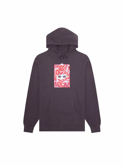 【HOCKEY - ホッケー 】 WAR ALL OVER HOODIE / CHARCOAL (フーディ/チャコール)