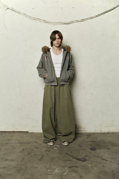 【BASKETCASE  - バスケットケース】ELEPHANT UTILITY PANTS / MILITARY GREEN (パンツ/ミリタリーグリーン)