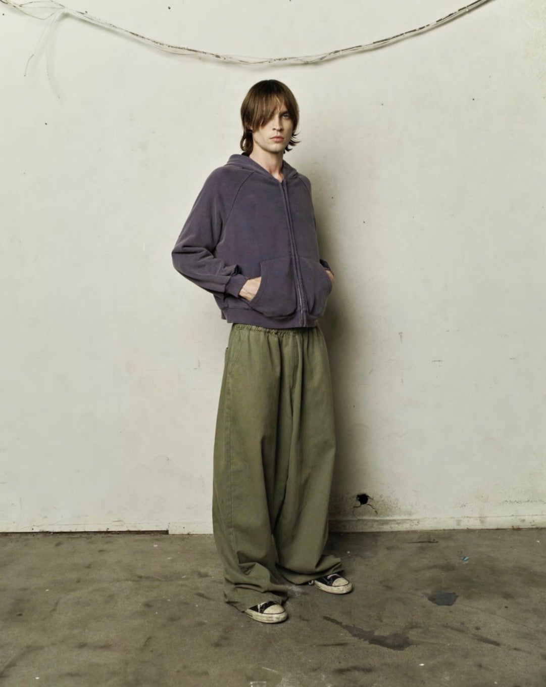 【BASKETCASE  - バスケットケース】ELEPHANT UTILITY PANTS / MILITARY GREEN (パンツ/ミリタリーグリーン)