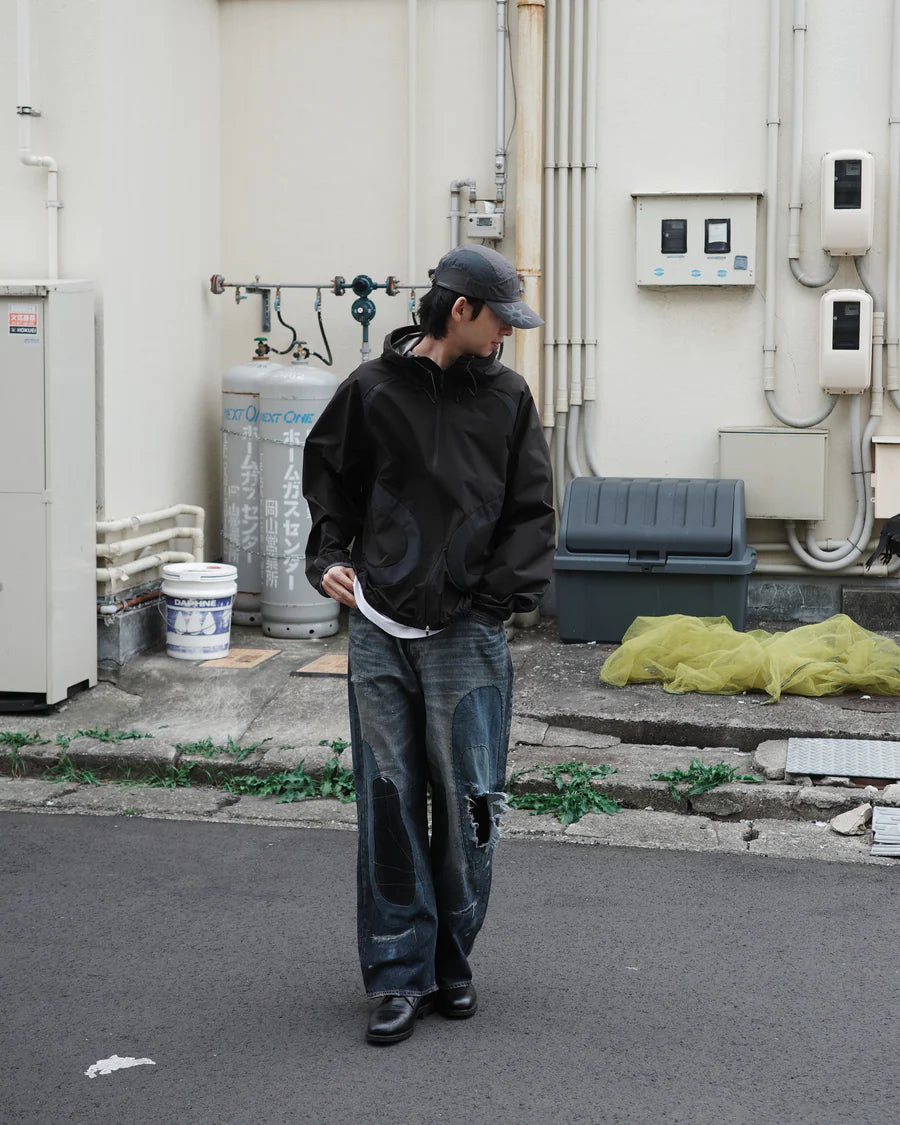 ANACHRONORM - アナクロノーム】REMAKED WIDE 5P DENIM PANTS / INDIGO