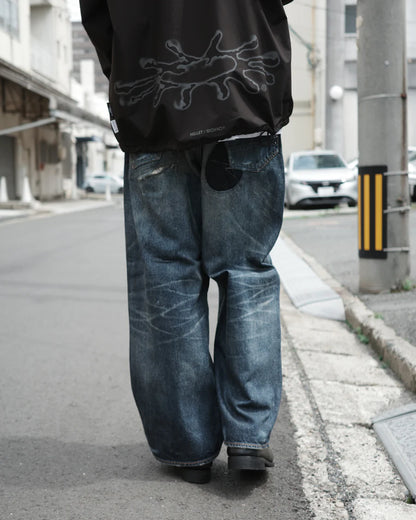 【ANACHRONORM - アナクロノーム】REMAKED WIDE 5P DENIM PANTS / INDIGO (パンツ/インディゴ)