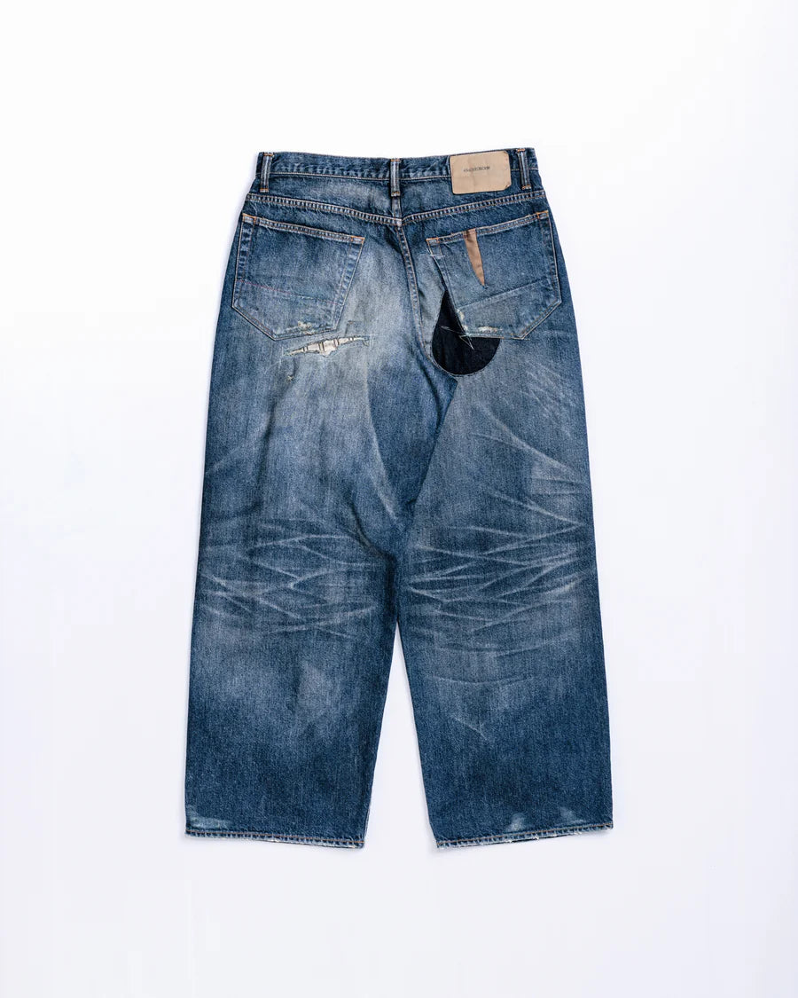 【ANACHRONORM - アナクロノーム】REMAKED WIDE 5P DENIM PANTS / INDIGO (パンツ/インディゴ)