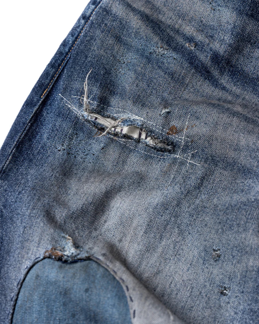 【ANACHRONORM - アナクロノーム】REMAKED WIDE 5P DENIM PANTS / INDIGO (パンツ/インディゴ)