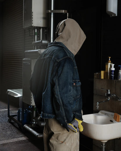 【ANACHRONORM - アナクロノーム】REMAKED DOUBLE POCKET DENIM JACKET / INDIGO (ジャケット/インディゴ)