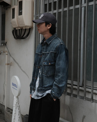 【ANACHRONORM - アナクロノーム】REMAKED DOUBLE POCKET DENIM JACKET / INDIGO (ジャケット/インディゴ)