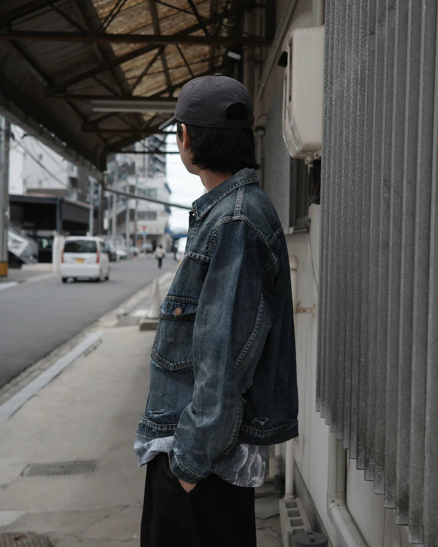【ANACHRONORM - アナクロノーム】REMAKED DOUBLE POCKET DENIM JACKET / INDIGO (ジャケット/インディゴ)