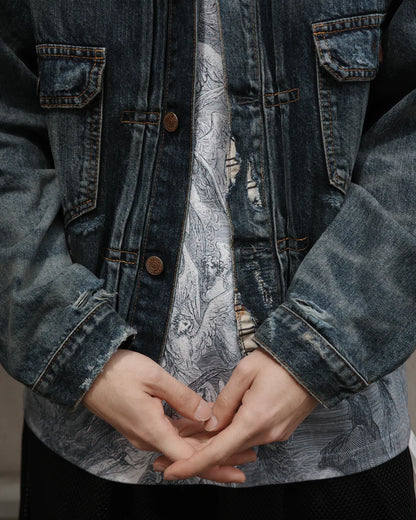 【ANACHRONORM - アナクロノーム】REMAKED DOUBLE POCKET DENIM JACKET / INDIGO (ジャケット/インディゴ)