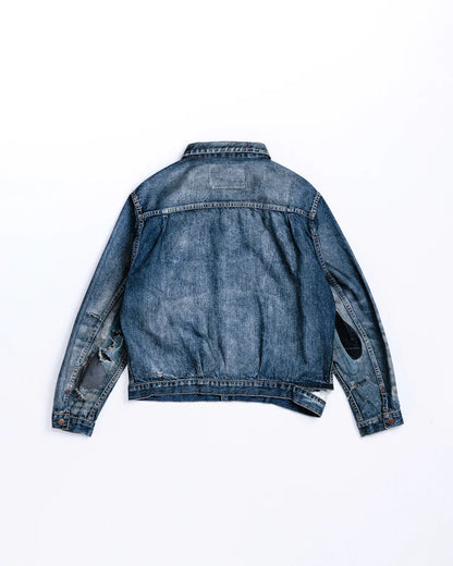 【ANACHRONORM - アナクロノーム】REMAKED DOUBLE POCKET DENIM JACKET / INDIGO (ジャケット/インディゴ)