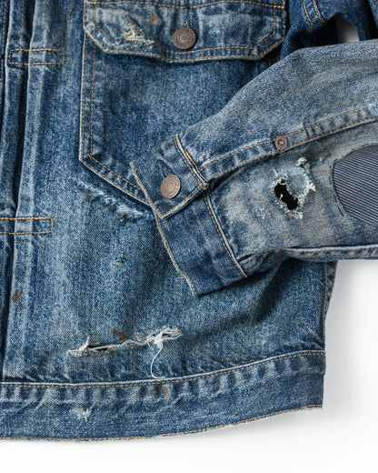 【ANACHRONORM - アナクロノーム】REMAKED DOUBLE POCKET DENIM JACKET / INDIGO (ジャケット/インディゴ)
