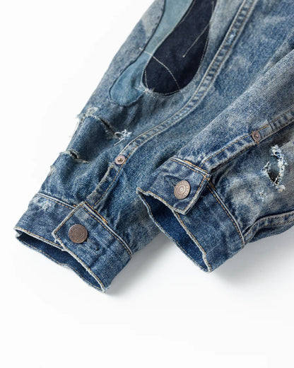 【ANACHRONORM - アナクロノーム】REMAKED DOUBLE POCKET DENIM JACKET / INDIGO (ジャケット/インディゴ)