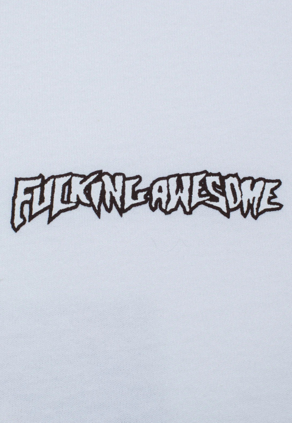 【Fucking Awesome- ファッキングオーサム】ROX HOLLINGSWORTH LONG SLEEVE TEE（Tシャツ/ホワイト)