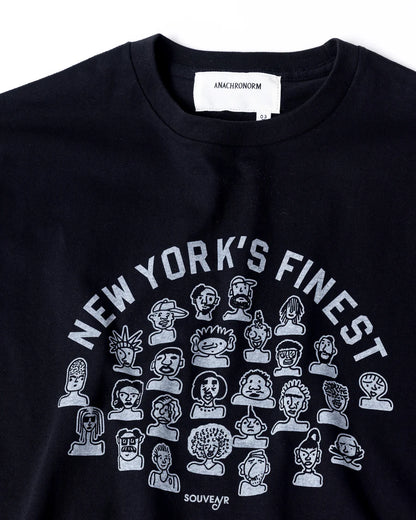 【ANACHRONORM - アナクロノーム】NYC FACES  S/S T-S / BLACK (Tシャツ/ブラック)
