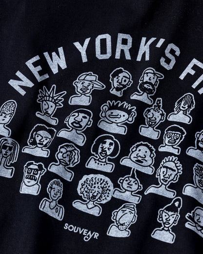 【ANACHRONORM - アナクロノーム】NYC FACES  S/S T-S / BLACK (Tシャツ/ブラック)
