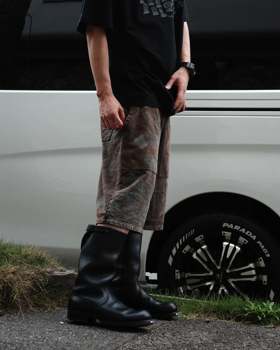 【ANACHRONORM - アナクロノーム】SULFUR DYED REAL TREE SWEAT PANTS / SULFUR BLACK (パンツ/サルファーブラック)