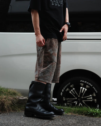 【ANACHRONORM - アナクロノーム】SULFUR DYED REAL TREE SWEAT PANTS / SULFUR BLACK (パンツ/サルファーブラック)