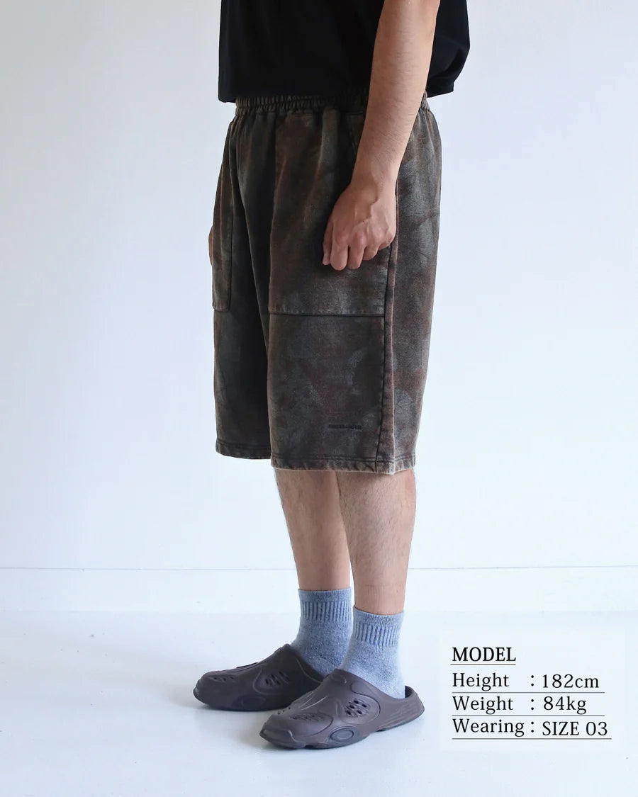 【ANACHRONORM - アナクロノーム】SULFUR DYED REAL TREE SWEAT PANTS / SULFUR BLACK (パンツ/サルファーブラック)