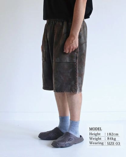 【ANACHRONORM - アナクロノーム】SULFUR DYED REAL TREE SWEAT PANTS / SULFUR BLACK (パンツ/サルファーブラック)