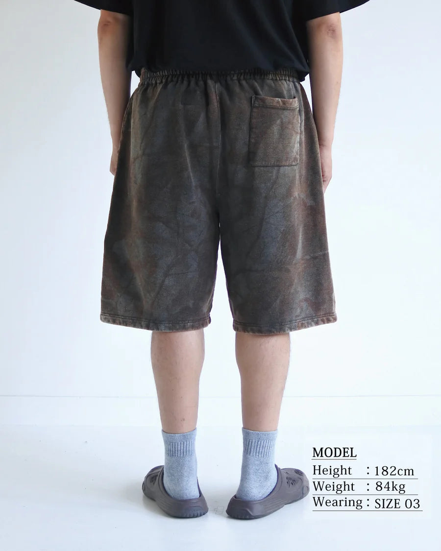 【ANACHRONORM - アナクロノーム】SULFUR DYED REAL TREE SWEAT PANTS / SULFUR BLACK (パンツ/サルファーブラック)