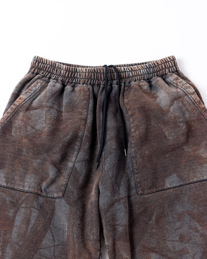 【ANACHRONORM - アナクロノーム】SULFUR DYED REAL TREE SWEAT PANTS / SULFUR BLACK (パンツ/サルファーブラック)