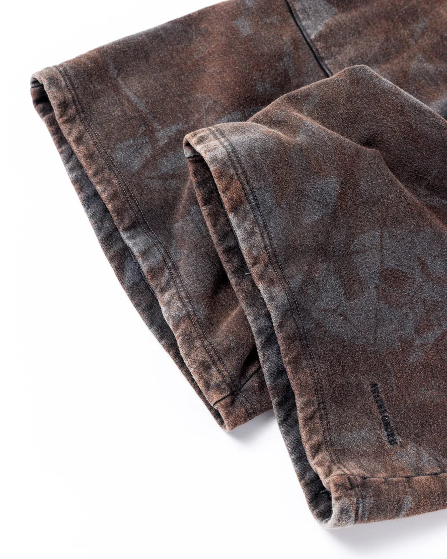 【ANACHRONORM - アナクロノーム】SULFUR DYED REAL TREE SWEAT PANTS / SULFUR BLACK (パンツ/サルファーブラック)