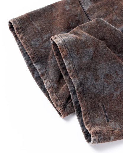 【ANACHRONORM - アナクロノーム】SULFUR DYED REAL TREE SWEAT PANTS / SULFUR BLACK (パンツ/サルファーブラック)