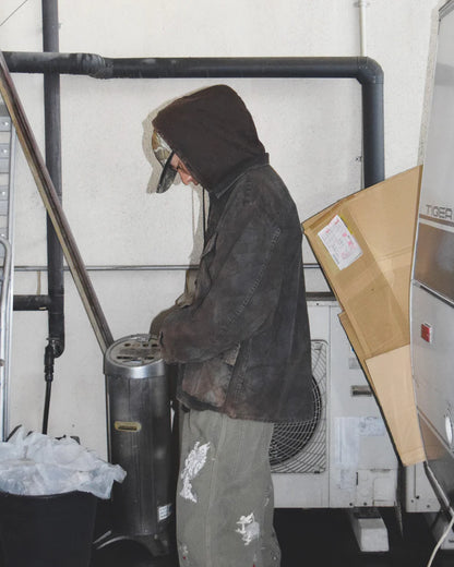 【ANACHRONORM - アナクロノーム】AN374-B SULFUR DYED RIPSTOP REALTREE FATIGUE JACKET / SULFUR BLACK (ジャケット/サルファーブラック)