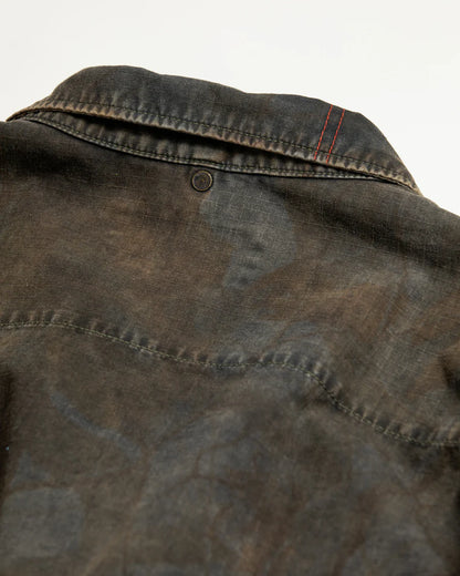 【ANACHRONORM - アナクロノーム】AN374-B SULFUR DYED RIPSTOP REALTREE FATIGUE JACKET / SULFUR BLACK (ジャケット/サルファーブラック)