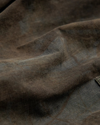 【ANACHRONORM - アナクロノーム】AN376-B SULFUR DYED RIPSTOP REALTREE M-51 TYPE FIELD OVER PANTS / SULFUR BLACK (パンツ/サルファーブラック)