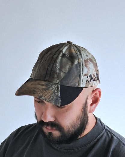 【ANACHRONORM - アナクロノーム】AN377 RIPSTOP REALTREE EXCHANGE CAP / REALTREE BLACK (キャップ/リアルツリーブラック)