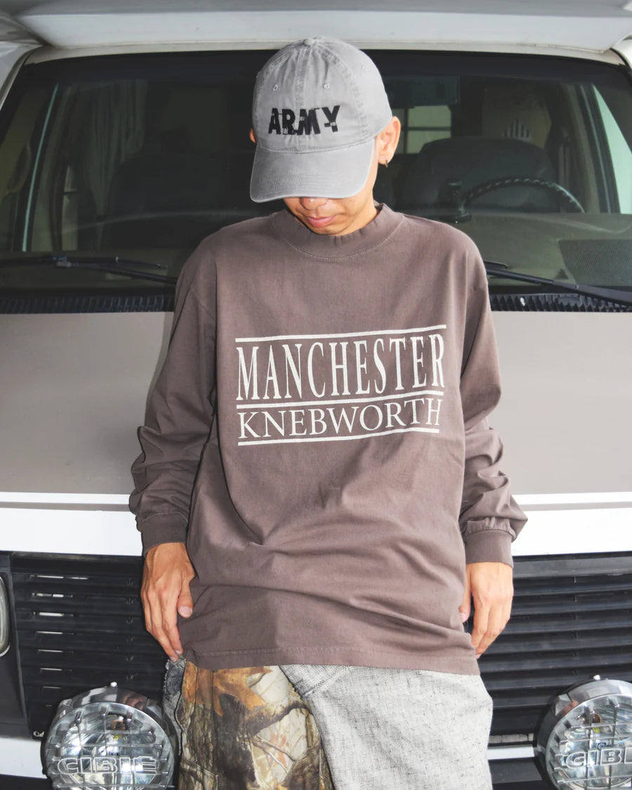 【ANACHRONORM - アナクロノーム】AN378 SOUVENIR L/S T-S / MOCHA (ロンT/モカ)