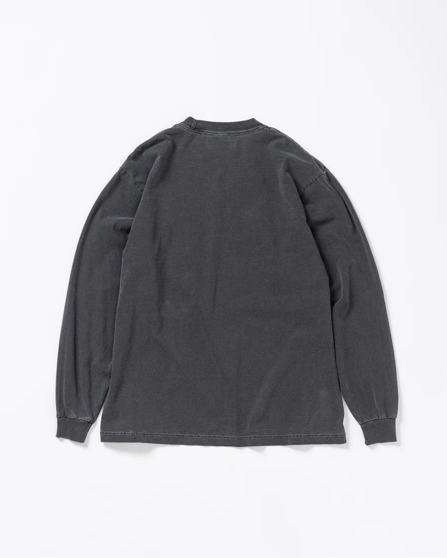 【ANACHRONORM - アナクロノーム】AN378 SOUVENIR L/S T-S / BLACK (ロンT/ブラック)