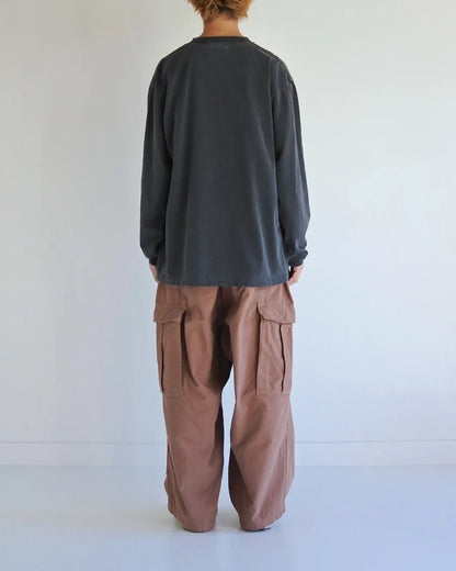 【ANACHRONORM - アナクロノーム】AN378 SOUVENIR L/S T-S / BLACK (ロンT/ブラック)