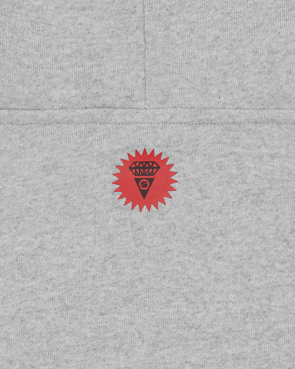 【ICE CREAM - アイスクリーム】WOODLAND CAMO RUNNING DOG POPOVER HOOD / HEATHER GREY (フーディ/ヘザーグレー)