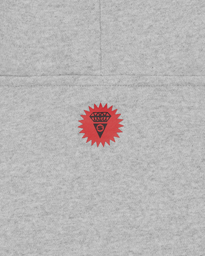 【ICE CREAM - アイスクリーム】WOODLAND CAMO RUNNING DOG POPOVER HOOD / HEATHER GREY (フーディ/ヘザーグレー)