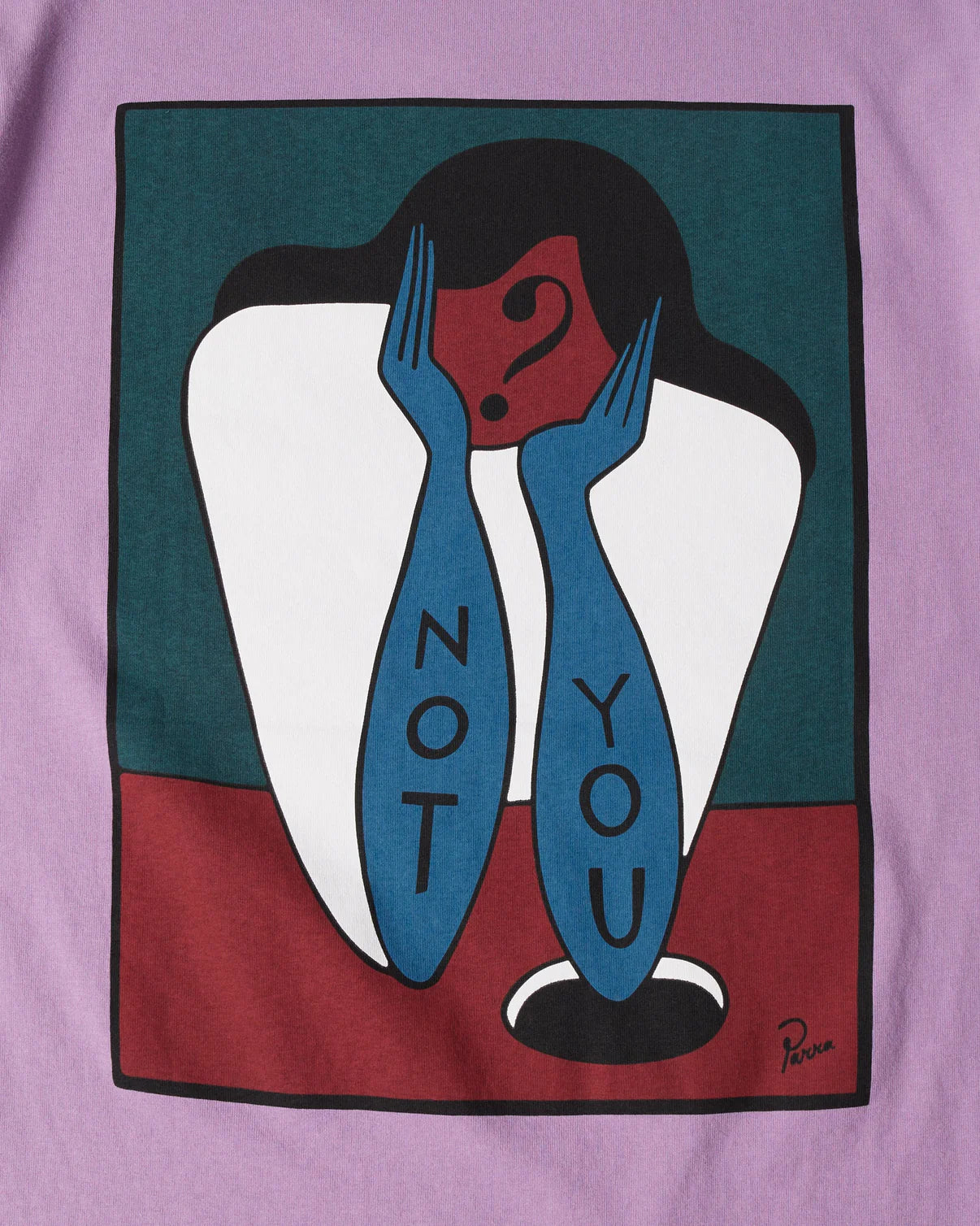【by Parra - バイパラ】NOT YOU T-SHIRT / PURPLE (Tシャツ/パープル)