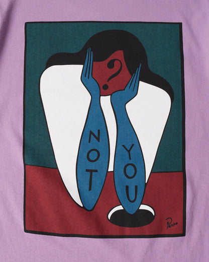 【by Parra - バイパラ】NOT YOU T-SHIRT / PURPLE (Tシャツ/パープル)