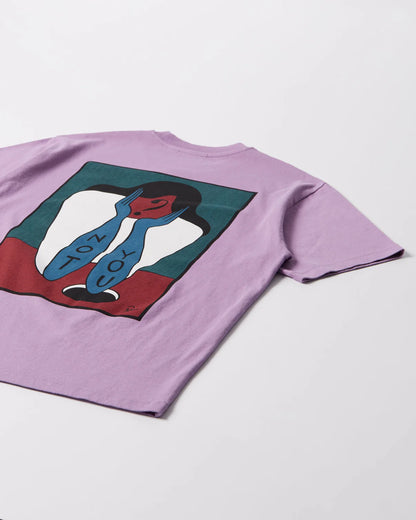 【by Parra - バイパラ】NOT YOU T-SHIRT / PURPLE (Tシャツ/パープル)