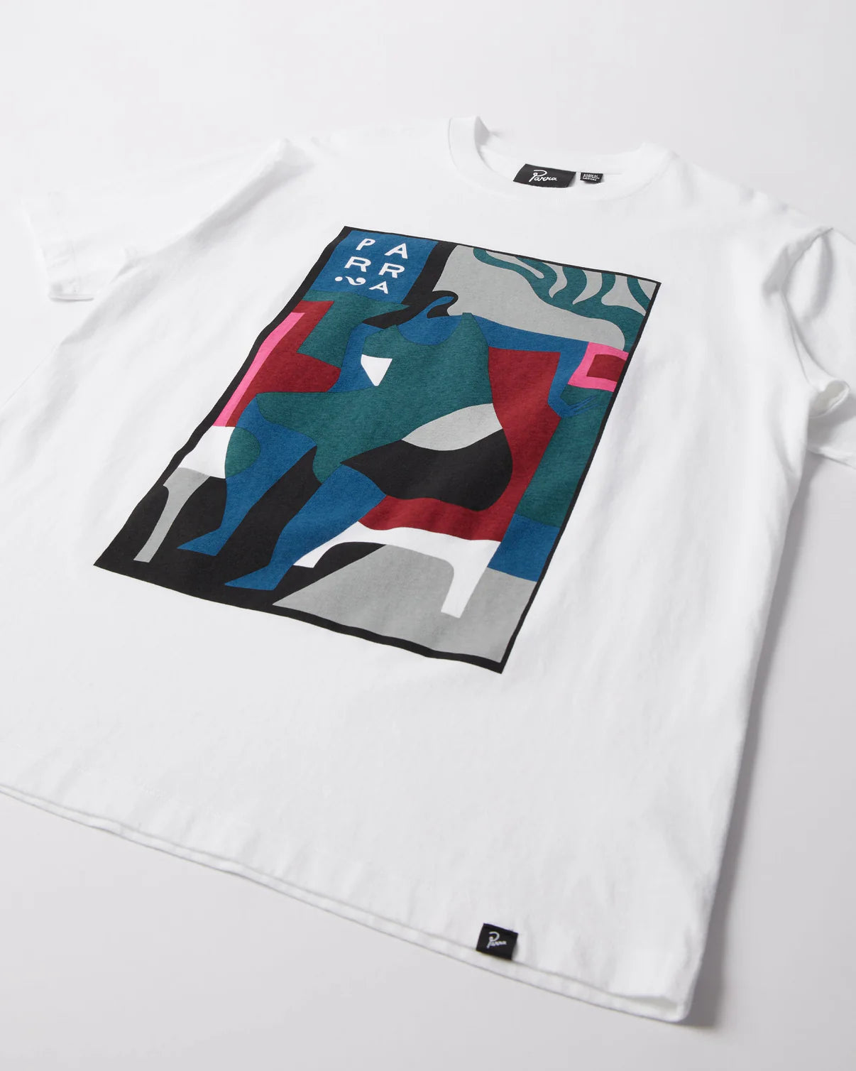 【by Parra - バイパラ】LEAVING NOW T-SHIRT / WHITE (Tシャツ/ホワイト)