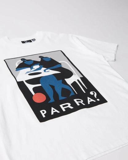 【by Parra - バイパラ】WHAT IS THIS T-SHIRT / WHITE (Tシャツ/ホワイト)
