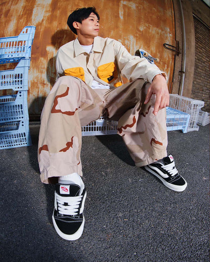 【VANS - ヴァンズ】 Knu SKool / BLACK (スニーカー/ブラック)