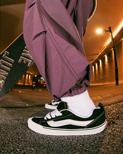 【VANS - ヴァンズ】 Knu SKool / BLACK (スニーカー/ブラック)