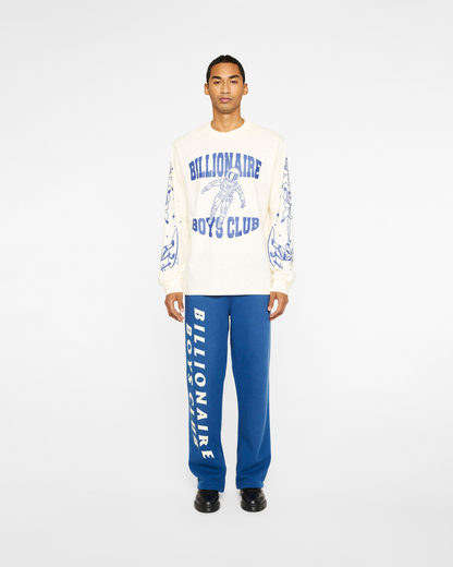 【Billionaire Boys Club-ビリオネアボーイズクラブ】 BB GRAVITY LS T-SHIRT / WINTER WHITE (ロンT/ウィンターホワイト)