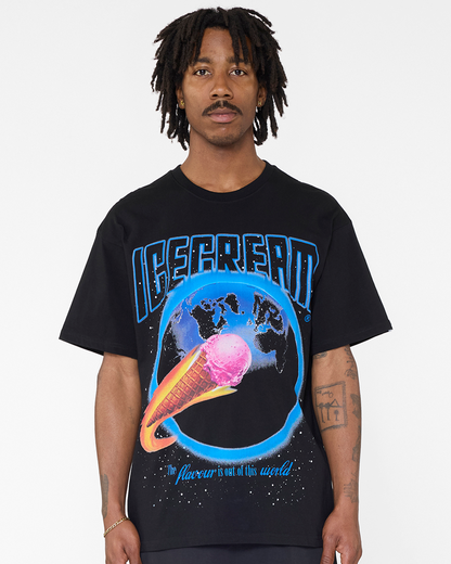 【ICE CREAM - アイスクリーム】STREAK T-SHIRT / BLACK (Tシャツ/ブラック)