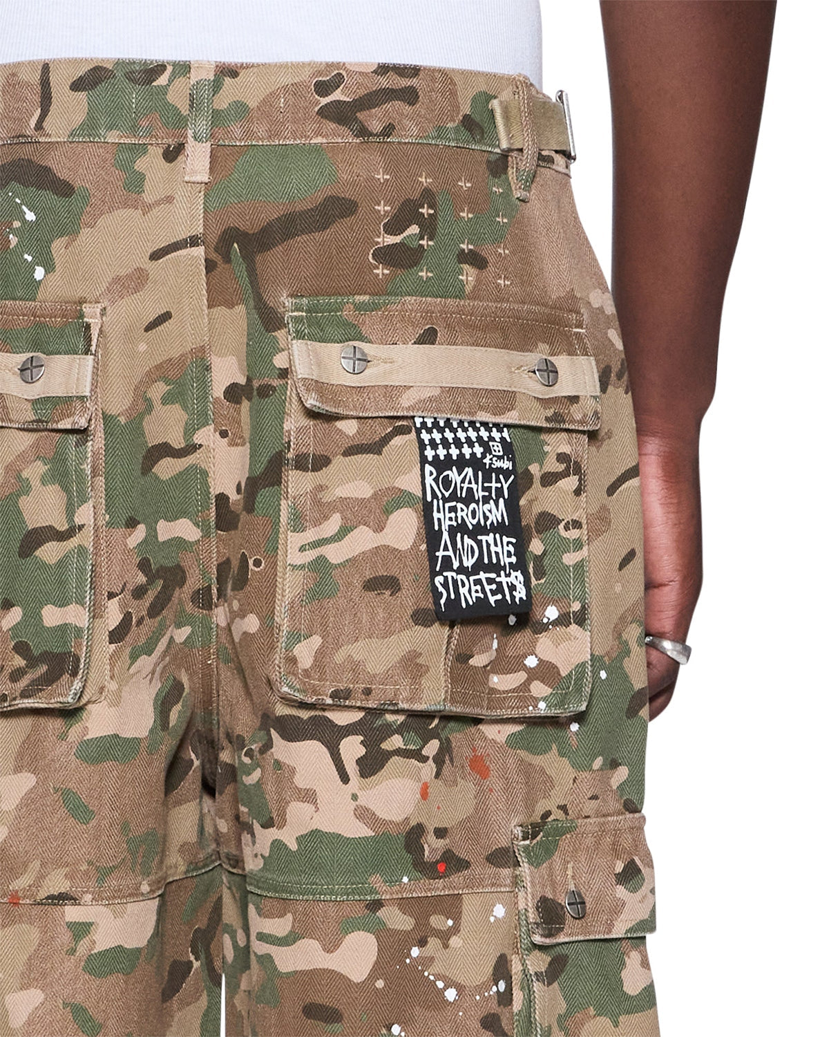 【KSUBI - スビ】TROOPER CARGO SHORT WOODLAND / GREEN (ショーツ/グリーン)