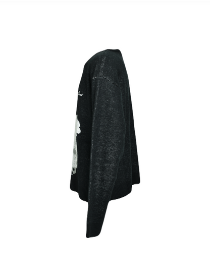 【BREATH - ブレス】  ANGEL SCRIPT LOGO MOHAIR KNIT / BLACK （ニット/ブラック)